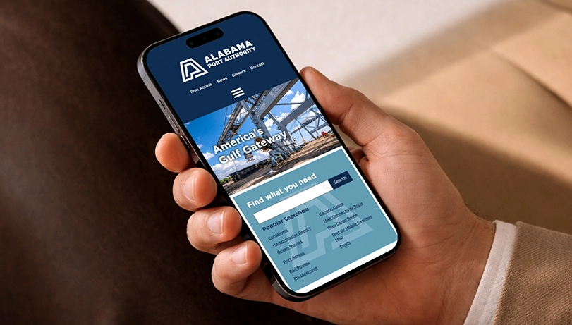 View the Alabama Port Authority website project spotlight.